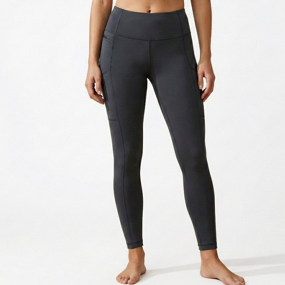 Patagonia Pack Out Tights Forge Gray Leggings Stretchy Yoga Hiking Size XS